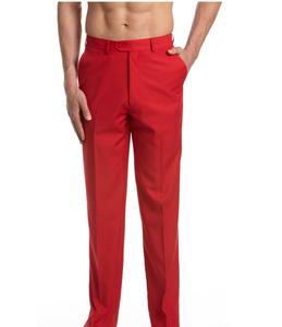 Nouveau pantalon habillé slim à rayures pour homme – Formel, décontracté, de bureau – Coupe ajustée, design élégant en tissu – OEM ODM - Product Image 4