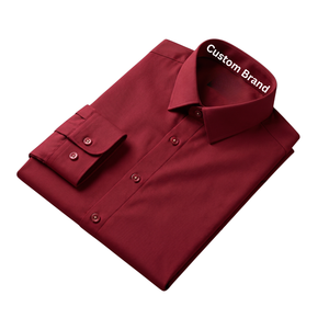 Chemise Homme Premium RT Rayée Manches Longues Coupe Slim Grande Taille Respirante Fabricant OEM Vente en Gros - Product Image 2