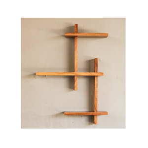 Estante Flotante de Pared de Madera con Múltiples Compartimentos para Decoración del Hogar y Almacenamiento - Product Image 1