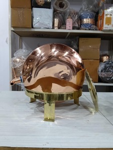 Pitcher Style Copper Water Dispenser Minimalist Style Copper Water Dispenser Smooth Finish Wholesale Copper Water Dispenser - Product Image 2