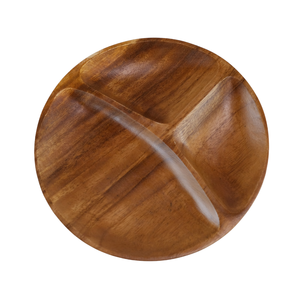Plato de madera con divisiones - Product Image 1