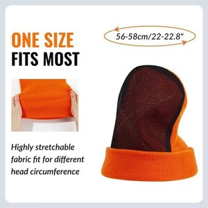 Gorros de Punto Personalizados al por Mayor de Alta Calidad con Logotipo, Gorros de Invierno Cálidos y Modernos, Gorros de Algodón Estampados y Lisos para Usar - Product Image 2