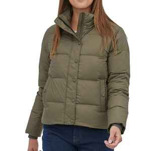 Blouson matelassé d'hiver à carreaux pour femme grande taille, coupe décontractée, à manches longues, zippé, chaud, pour l'extérieur 2026 - Product Image 1