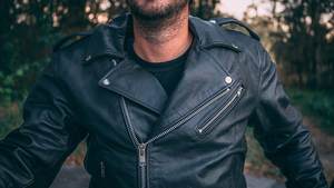 Veste en cuir PU de haute qualité pour homme, automne-hiver 2026, veste en cuir à capuche, veste en cuir de motard pour homme - Product Image 2