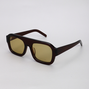 Lmamba Brand Design Big Vintage <b>Sunglasses</b> Men Oversized Frame <b>Square</b> Acetate Sun Glasses Women Polarized Sunshade Female - Product Image 2