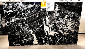 High Demand Iconic Black Marble White Veins Premium Quality Luxury Villa Bedrooms Bathrooms Exterior Stairs Halls-Factory Supply - Product Image 2