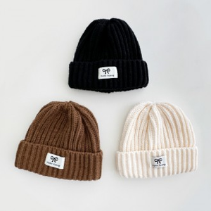 High Quality Ribbon Knit <b>Beanie</b> Bucket <b>Hat</b> for <b>Men</b> Steamed Sweaters - Product Image 1