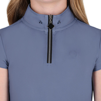Chemise de compétition équestre de haute qualité, extensible dans 4 directions, en tissu technique doux au toucher, idéale pour la compétition et les spectacles.