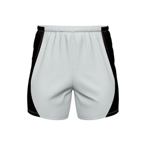 Ensemble uniforme de golf pour homme imprimé par sublimation, séchage rapide, manches courtes, col rond, style sportif, design color block, short à taille élastique - Product Image 4