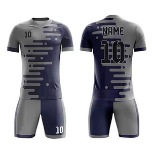 Uniformes de fútbol de poliéster sublimados de la mejor calidad al por mayor, uniformes de fútbol para equipos masculinos 100% poliéster para adultos - Product Image 1