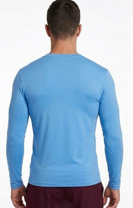 Chemise de travail pour hommes, sous-vêtement de base à manches longues, en tissu polyester tricoté - Product Image 5