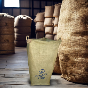 Sacs en tissu de jute écologique en gros d'usine Big Jumbo 1000kg 1500kg Emballage textile réutilisable biodégradable recyclable - Product Image 2