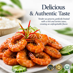 Crevettes tigrées noires vietnamiennes RiCanCook dans une sauce savoureuse, prêtes à consommer, 500g, de Khanh Hoa - Product Image 4
