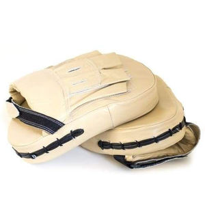 Manoplas de Entrenamiento de MMA Profesionales de Alta Calidad, Nuevas y Populares, Almohadillas de Golpeo de Cuero Genuino para Boxeo - Product Image 1
