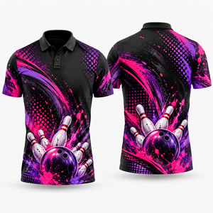 Chemises polo décontractées en coton et polyester à manches courtes pour hommes, élégantes et stylées, pour joueurs et équipes. - Product Image 4