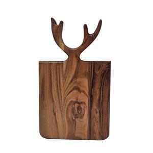 Planche à découper en bois d'acacia bio, best-seller, décoration de Noël, planche à découper en bois pour la cuisine, taille et forme personnalisées - Product Image 3