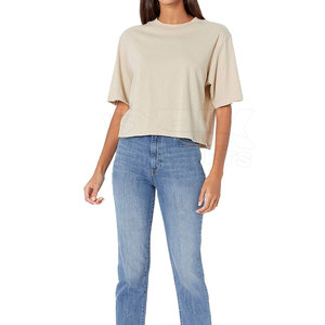 Top corto para mujer, tela suave, ajuste cómodo, uso diario, estilo sencillo, top corto ligero para mujer - Product Image 6