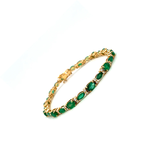 Premium Emerald Stone <b>Bracelet</b> Natural Gemstone Jewelry Handmade <b>Beaded</b> <b>Bracelet</b> for <b>Men</b> Women Fashion Gift and Wholesale Supply - Product Image 6
