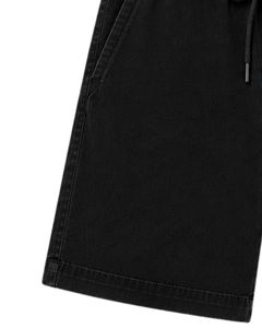 Shorts de bain d'été personnalisés noirs pour hommes, séchage rapide, taille élastique avec cordon de serrage, décontractés, légers, pour la plage et les vacances - Product Image 4