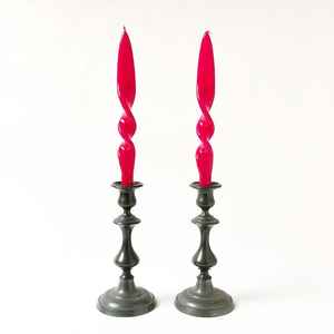 Porte-bougie décoratifs en métal argenté pour la décoration de la maison Noël et Pâques - Style personnalisé fait main en provenance d'Inde - Product Image 1