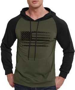 Sudadera con Capucha de Invierno para Hombre, Estilo Casual Vintage, 100% Algodón, con Logotipo Personalizado, Manga Larga, Forro de Toalla, Bordado, Apliques y Cuentas - Product Image 5