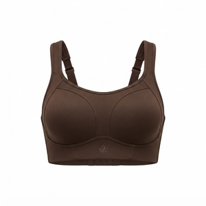 Sujetador deportivo de alto impacto para mujer, sin costuras, acolchado, para fitness, gimnasio, entrenamiento, transpirable, para correr, yoga, top corto, venta al por mayor - Product Image 3