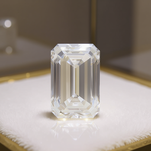 Diamants en vrac de qualité VVS2, émeraude cultivée en laboratoire certifiée IGI, 10,05 carats - Product Image 3
