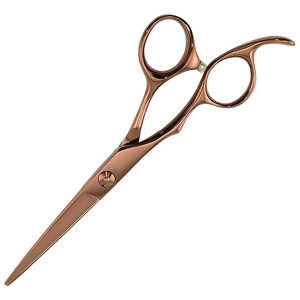 6''/6.5'' Wholesale Professional Hair Cutting <b>Scissors</b> New Design Stainless Steel Barber Hair Shears Brown Hairdresser <b>Scissors</b> - Product Image 6