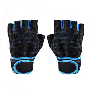 Guantes de Gimnasio Profesionales de Medio Dedo, Antideslizantes, Impermeables, Transpirables, con Correa Ajustable para la Muñeca, Soporte para Levantamiento de Pesas y Deportes - Product Image 3