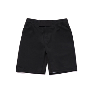 Shorts d'arts martiaux rayés noirs pour garçons, séchage rapide, coupe classique, vêtements pour enfants - Product Image 6