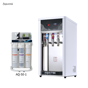 Dispensador de agua de mostrador con sistema de ósmosis inversa (AQ-50-1) y intercambio de calor de tres temperaturas AQ-2123 - Product Image 1