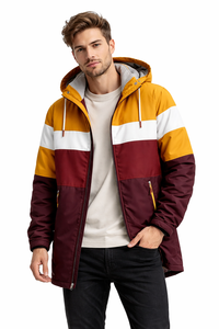 Custom Logo Swim <b>Parka</b> Coat for Adults, Insulated <b>Waterproof</b> Hooded <b>Jacket</b> with Soft Inner Fleece for Swimmers and Athletes - Product Image 2