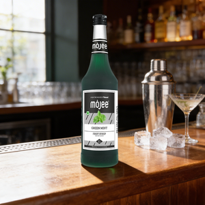 Mojee Green Mint Syrup 750ml <b>Beverage</b> Flavoring Syrup - Product Image 3
