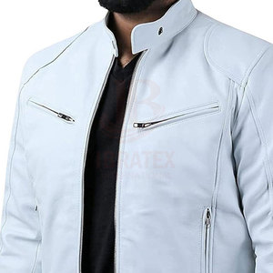 Factory Direct Supplier Pakistan Manufacturer Best Selling New Stylish OEM Service Breathable Men Leather <b>Jackets</b> Sale IBRATEX - Product Image 4