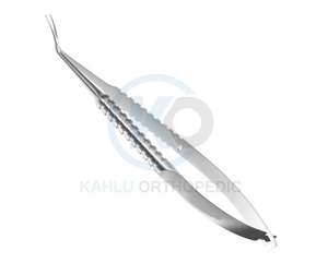 Instrumentos Quirúrgicos Oftálmicos Manuales de Titanio y Acero, Pinzas para Capsulorrexis, Pinzas Vitreoretinales, KAHLU ORTHOPEDIC - Product Image 1