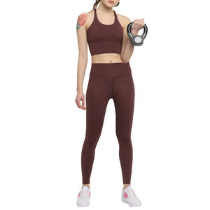 Ensemble de yoga sans couture en gros : Legging et brassière de sport pour l'entraînement, tenue de fitness OEM ODM - Product Image 1