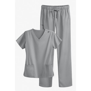 Tenue de Travail Femme Respirante Extensible Blouse d'Hôpital Uniforme du Personnel Médical Blouse d'Infirmière Élégante - Product Image 1