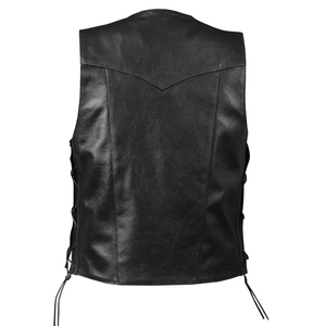 Chaleco de Cuero Genuino para Motociclistas, Ropa para Clubes de Motociclismo con Construcción Duradera y Comodidad - Product Image 2