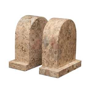 Par de sujetalibros metálicos con diseño de casa en miniatura, arquitectura rústica, decorativos, hechos a mano, ecológicos, con un toque caprichoso, estilo del Suroeste para el hogar. - Product Image 6