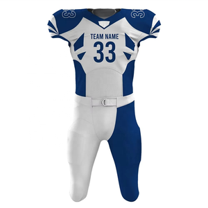 Vente flash Vêtements de sport d'équipe Uniforme américain Uni Confort Logo personnalisé Maillots décontractés Nouveau design Maillot de football américain - Product Image 1