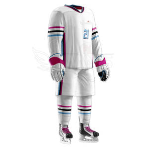Uniforme de Hockey sobre Hielo Transpirable de Poliéster de la Mejor Calidad, Ropa Deportiva, Nuevo y en Oferta - Product Image 4