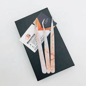 Pinzas de Acero Inoxidable con Diseño de Mármol Personalizables, Logotipo Personalizado, Color Personalizado, Agarre Fuerte, Herramienta para Extensión de Pestañas - Product Image 5