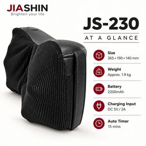 Cojín de Masaje Shiatsu de Cuerpo Completo Negro, para Cuello, Hombros, Columna Vertebral y Pantorrillas, para Relajación Diaria en el Hogar - Product Image 6