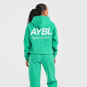 Custom Design Women's <b>Red</b> Hooded Fleece Sweatshirt Solid Color Casual Full Sleeve With Pockets Front Logo Autumn Wear - Product Image 6