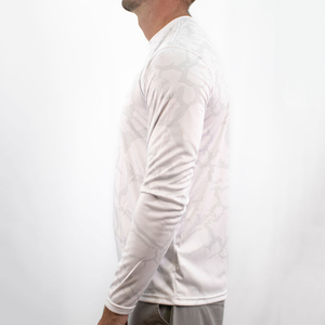 Chemises de pêche à manches longues personnalisées anti-UV, sublimées, à séchage rapide, pour hommes - Product Image 6