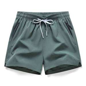 Pantalones Cortos Deportivos Ligeros de Algodón y Poliéster para Hombre, Pantalones Cortos de Playa de Lino, Pantalones Cortos Deportivos para Correr en Verano - Product Image 6