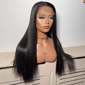 Vietnam vrais cheveux humains Double dessiné perruque Vietnamiens os droit Super brillant soyeux Extensions de cheveux vente chaude produits 2024 - Product Image 1