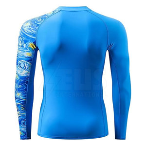Camiseta de manga larga para hombre, diseño personalizado, nueva, para adultos, hecha con spandex/poliéster, para venta al por mayor. - Product Image 5