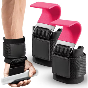 <b>Hand</b> Grip Adjustable Neoprene Finger Exercise <b>Hand</b> Grips with Straight Handle for Fitness Equipment Gym Wears - Product Image 1