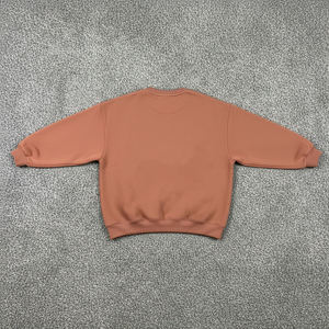 Sudaderas Extra Grandes para Mujer, Venta Caliente 2026, Ropa de Invierno, 100% Algodón, Felpa, Cuello Redondo, Sudadera Ecológica - Product Image 6